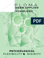 Psychologcal Flexibility & Rigidity 