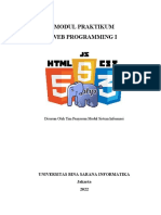 Modul Web Programming I