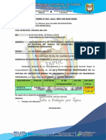 Informe #003-Requerimiento de Profesional Responsable de La Oficina de Gestión de Riesgo de Desastres y La Oficina de Seguridad Ciudadana