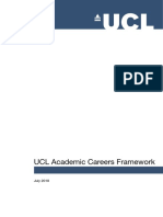 Academic Careers Framework