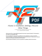 Rfactor 2: Installation, Settings, Faq and Other Things