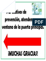 Por Motivos de Prevención