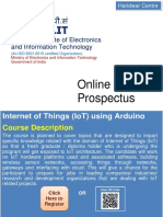 Online Course Prospectus: Internet of Things (Iot) Using Arduino