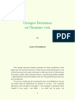 Rousseaux Georges Bernanos Ou L Homme Vrai BIBLISEM