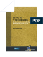 Espacio y Territorio