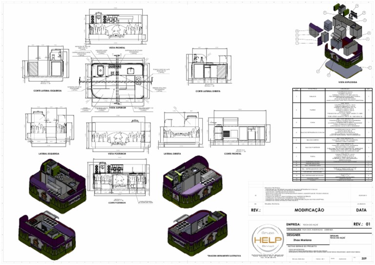 Projeto Quiosque 7M2 | PDF