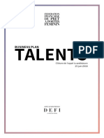 Business Plan Talents