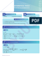 Applications of Differentiation