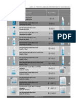 Lista de Precios Nanoxen Todas Presentaciones Precio Publico 09092021