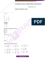 NCERT Solutions For Class 12 Maths Chapter 4 Determinants Exercise 4.5