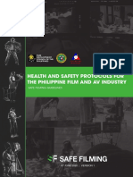 Health and Safety Protocols For The Philippine Film and Av Industry