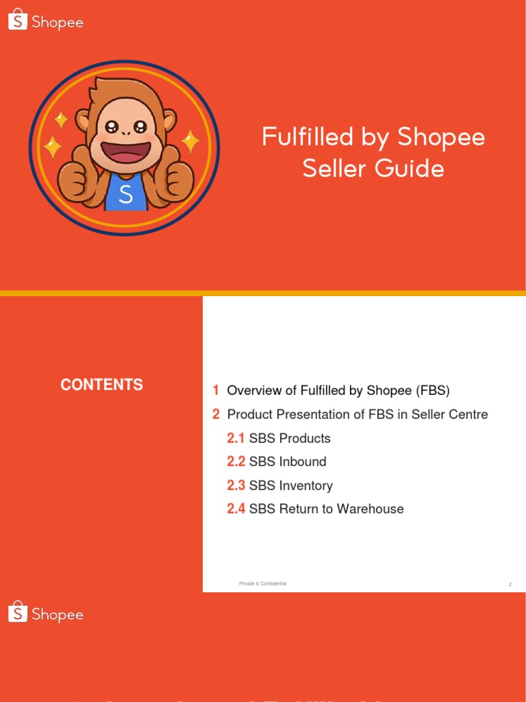 Guide to Fulfilled by Shopee (FBS) | PDF | Warehouse | Inventory
