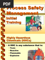 Process Safety Management Initial Training