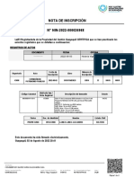 Reporte Certificado