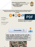 Fomentar de Los Conocimientos Introductorios Sobre La Criptoeconomía Entre Los Habitantes Del Sector Las Vegas, Calle Brisas Del Caris en El Tigre - Estado, Anzoátegui.