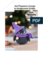 PDF Croche Pequena Coruja Receita de Amigurumi Gratis