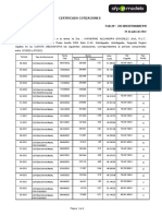 Certificado de Cotizaciones AFPModelo