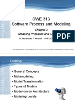 SWE 313 Software Process and Modeling