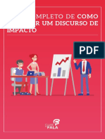 Ebook Guia Completo de Como Realizar Um Discurso de Impacto.