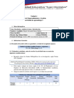 Cción: Unidad 4 Área de Emprendimiento y Gestión Actividad de Aprendizaje 3