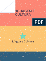 Linguagem e Cultura