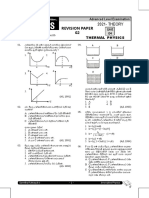 2021 - Revision Paper - 02 - Thermal Physics