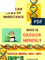 Session 2.1 Mendel's Laws of Inheritance
