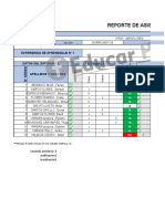 3 Añitos Registro de Evidencia y Asistencia