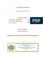 Department of Electrical & Electronics Engineering: "Smart Green House System"