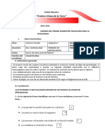 Examen Ciudadania Ismael Escobar