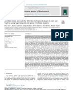 Remote Sensing of Environment: A A A B C A