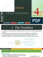 Chapter 4 - Oscillators