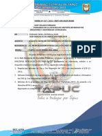Informe #017-Solicito Remitir Informacion Oportuna.
