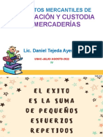 4a CONTRATOS MERCANTILES DE ENAJENACIÓN Y CUSTODIA DE MERCADERIAS