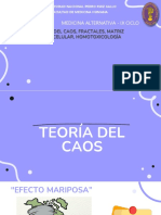 Teoría Del Caos, Fractales, Matriz Extracelular, Homotoxicología - Dr. Hugo Urbina - Grupo N°14