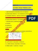 Copia de Preguntas Examen UNAM Febrero 2019 T