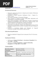 Download Cognos 3 Exp Resume Prem by Akram Javed SN58572939 doc pdf