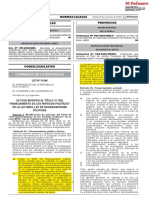 Ley Que Modifica El Titulo Vi Del Financiamiento de Los Par Ley No 31046 1888147 1