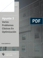 Apunte 3: Varios Problemas Clásicos en Op4mización