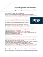 Resolucao de Atividade Ou Texto para Impressao Adaptacao Da Chapeuzinho Vermelho para Editar e Revisar Lpo6 Sqa15