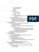 Advanced Course Plan Structure