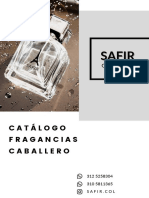 Safir Safir: Catálogo Fragancias Caballero