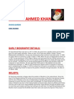 Sir Syed Ahmed Khan: Early Biography Details