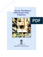 Shaping The Third Stage of Indian Nuclear Power Programme: Department of Atomic Energy