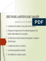 Efectos de La Sentencia de Casación