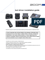 ZOOM Product Driver Installation Guide