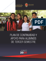 Apoyo para alumnos de Tercer Semestre CB Chiapas