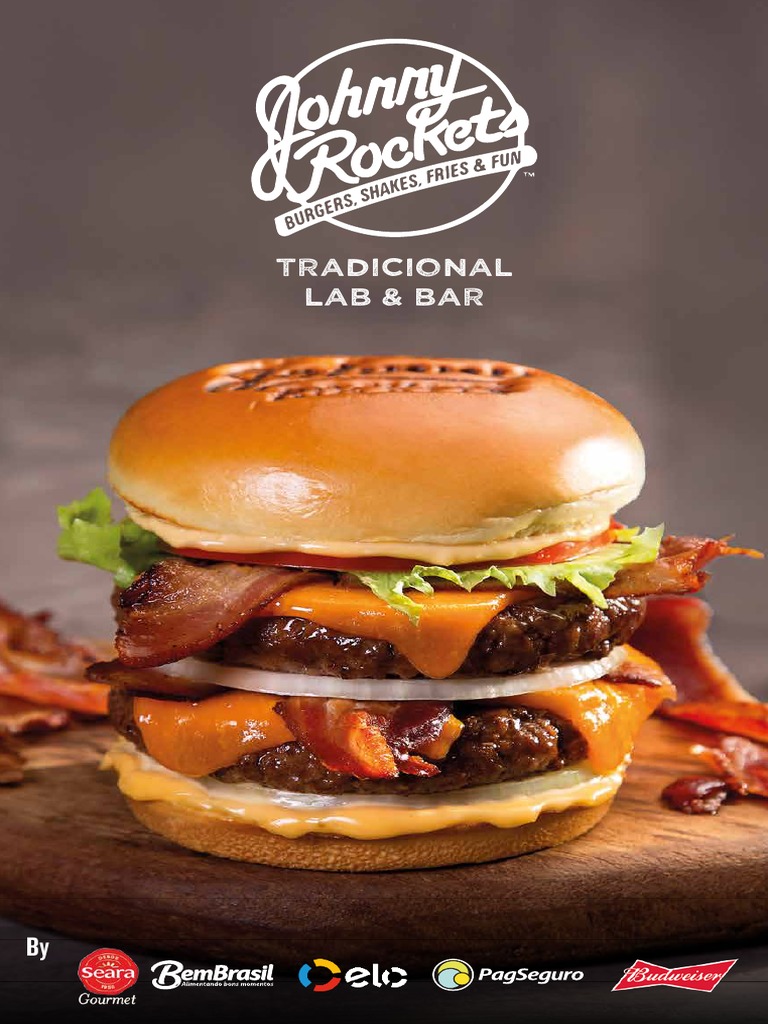 Cardápio - Johnny Rockets - Vila Madalena | PDF | Hambúrgueres | Alimentos