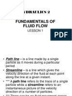 Hydraulics 2: Fundamentals of Fluid Flow