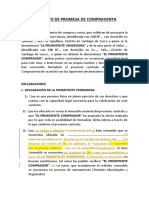 San Bartolo-Contrato de Promesa de Compraventa